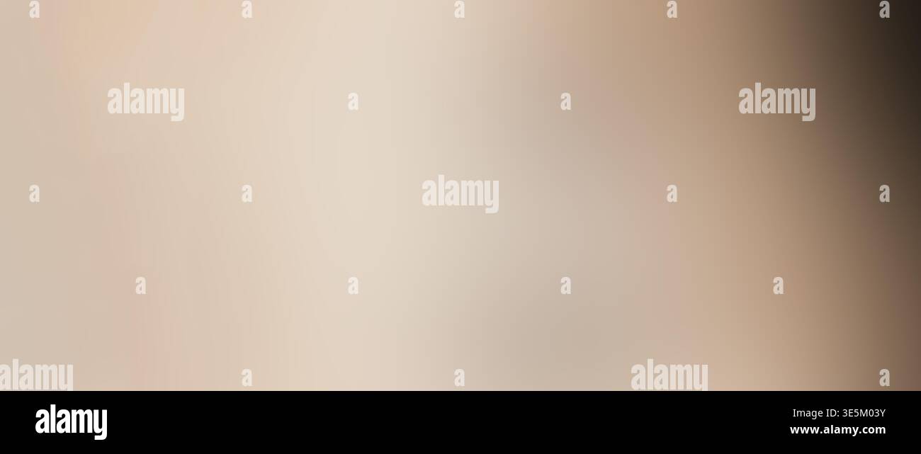 Beige noise gradient background with paper texture Stock Photo