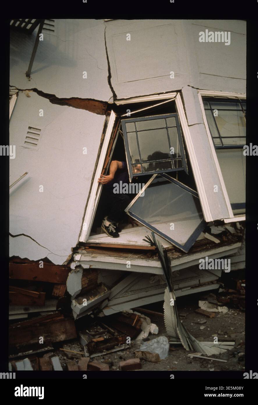 1989 san francisco earthquake damage hi-res stock photography and ...