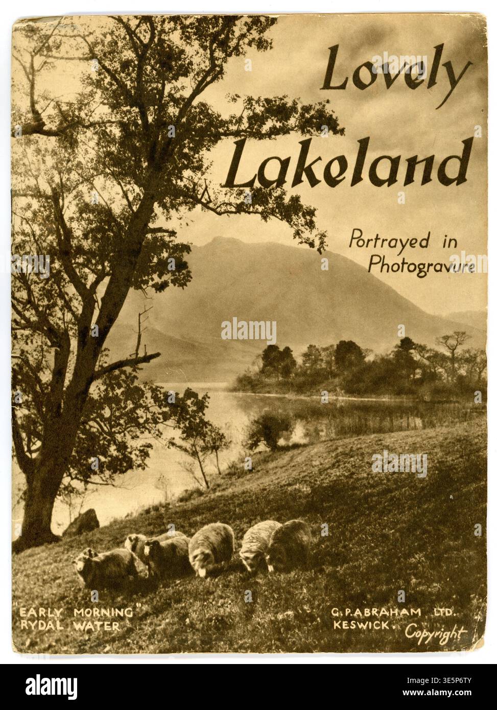 Lovely Lakeland book Stock Photo