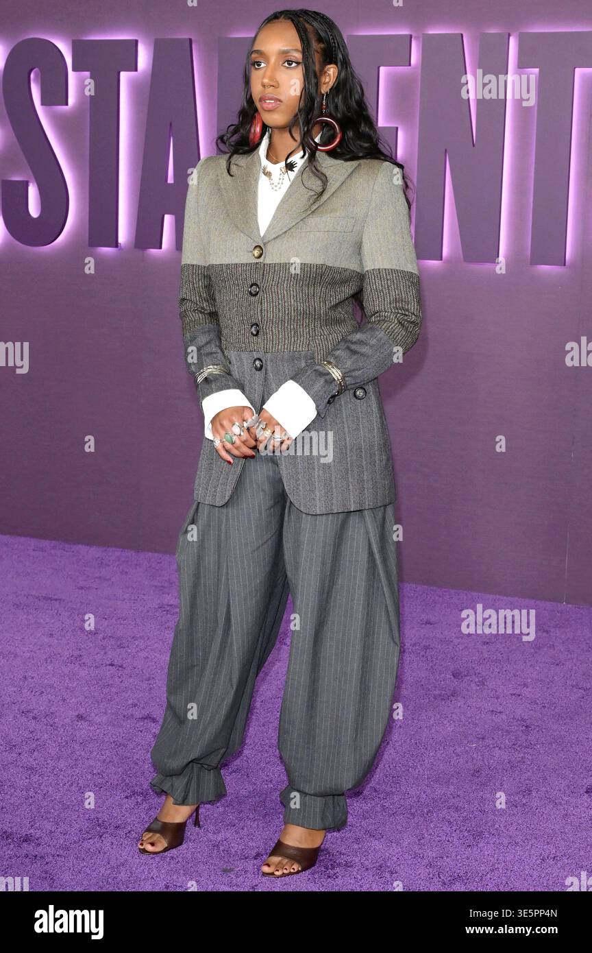Amanda Morrow at the premiere of the Hulu series on Disney+'The ...