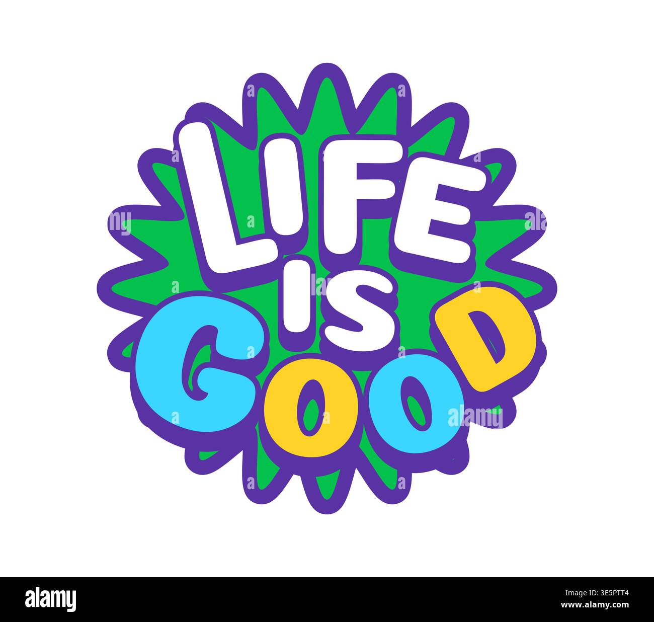 The good life Stock Vector Images - Alamy