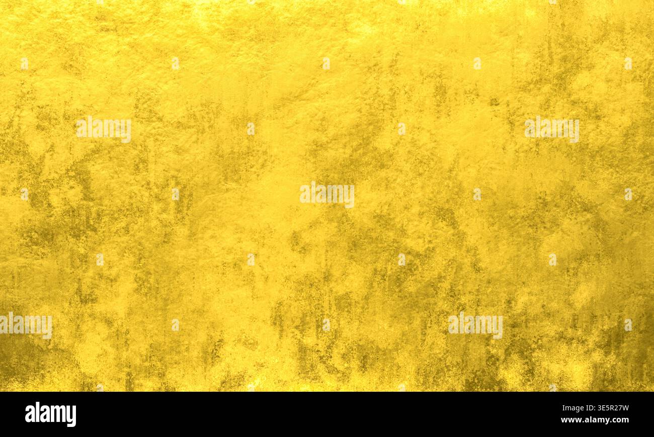 Gold grunge metallic texture background 3d Stock Photo