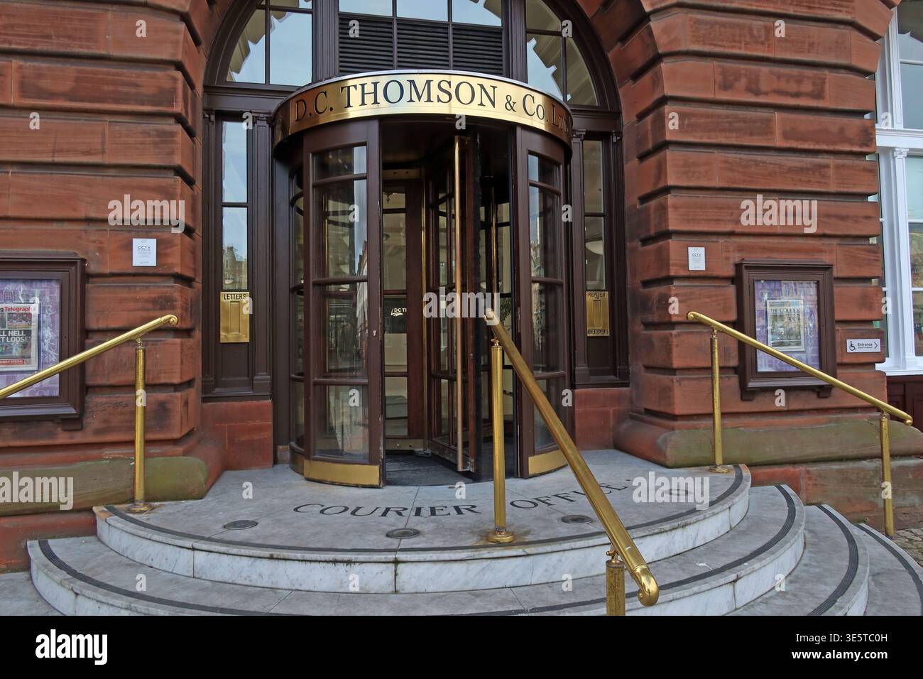 DC Thomson Offices Dundee. Stock Photo