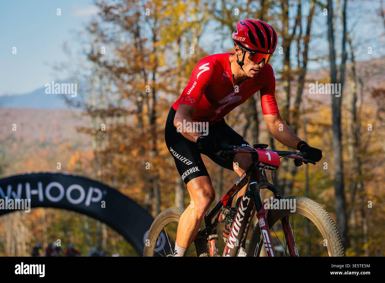 Christopher Blevins (Specialized Factory Racing) competes in the 2025 ...
