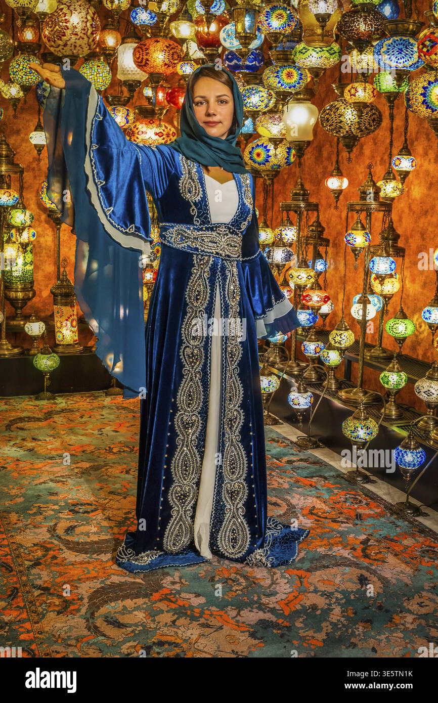 turkish traditional dress Ottoman Style Dresses  Buy Turkish Henna Dress Traditional Red Kaftan. Turkey traditional dress hi-res stock