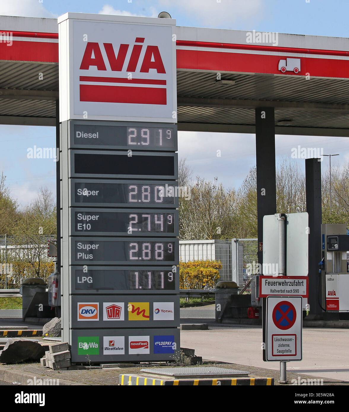 Tankstelle Avia Preise