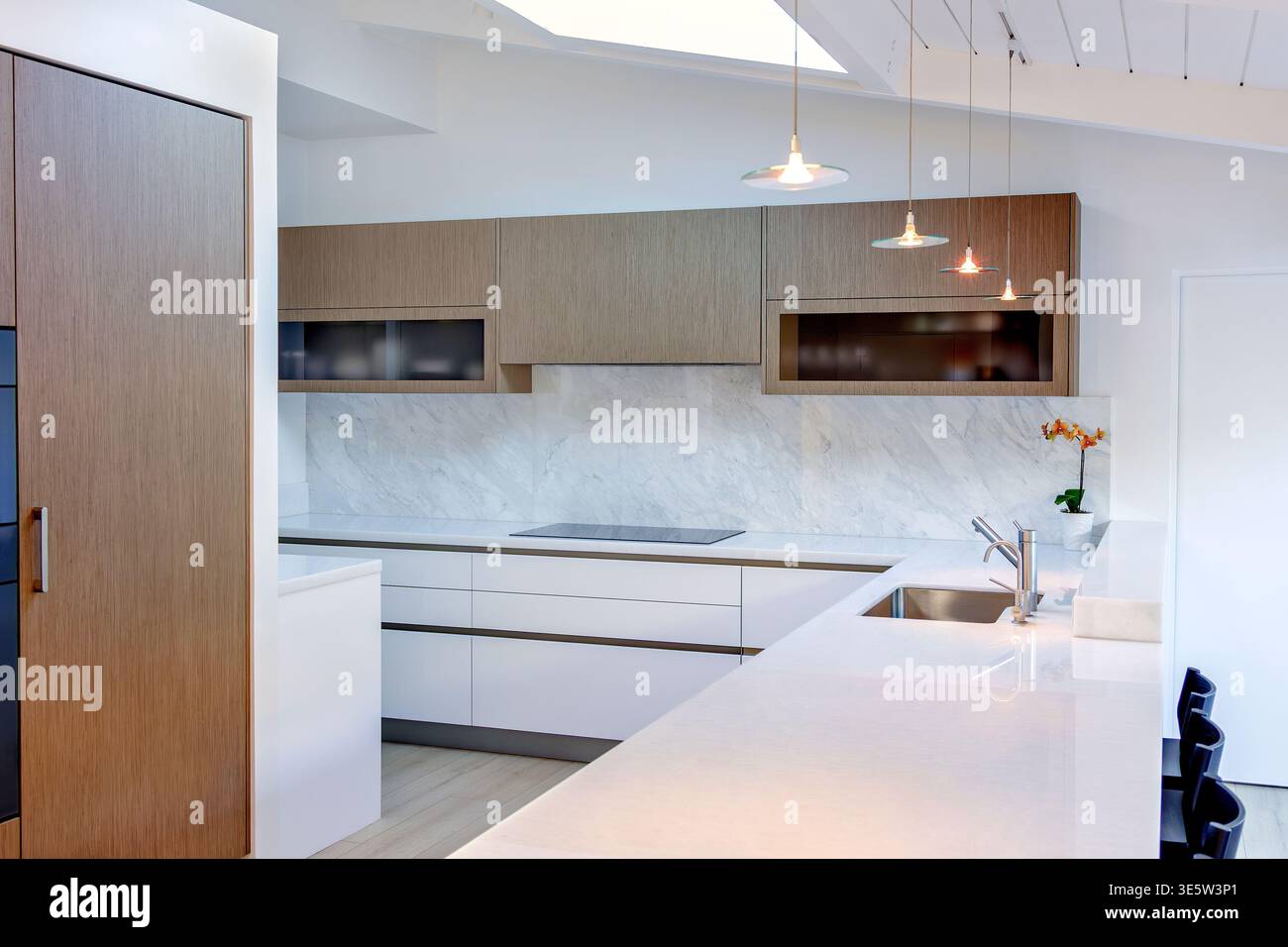 Modern kitchen interior Stock Photo