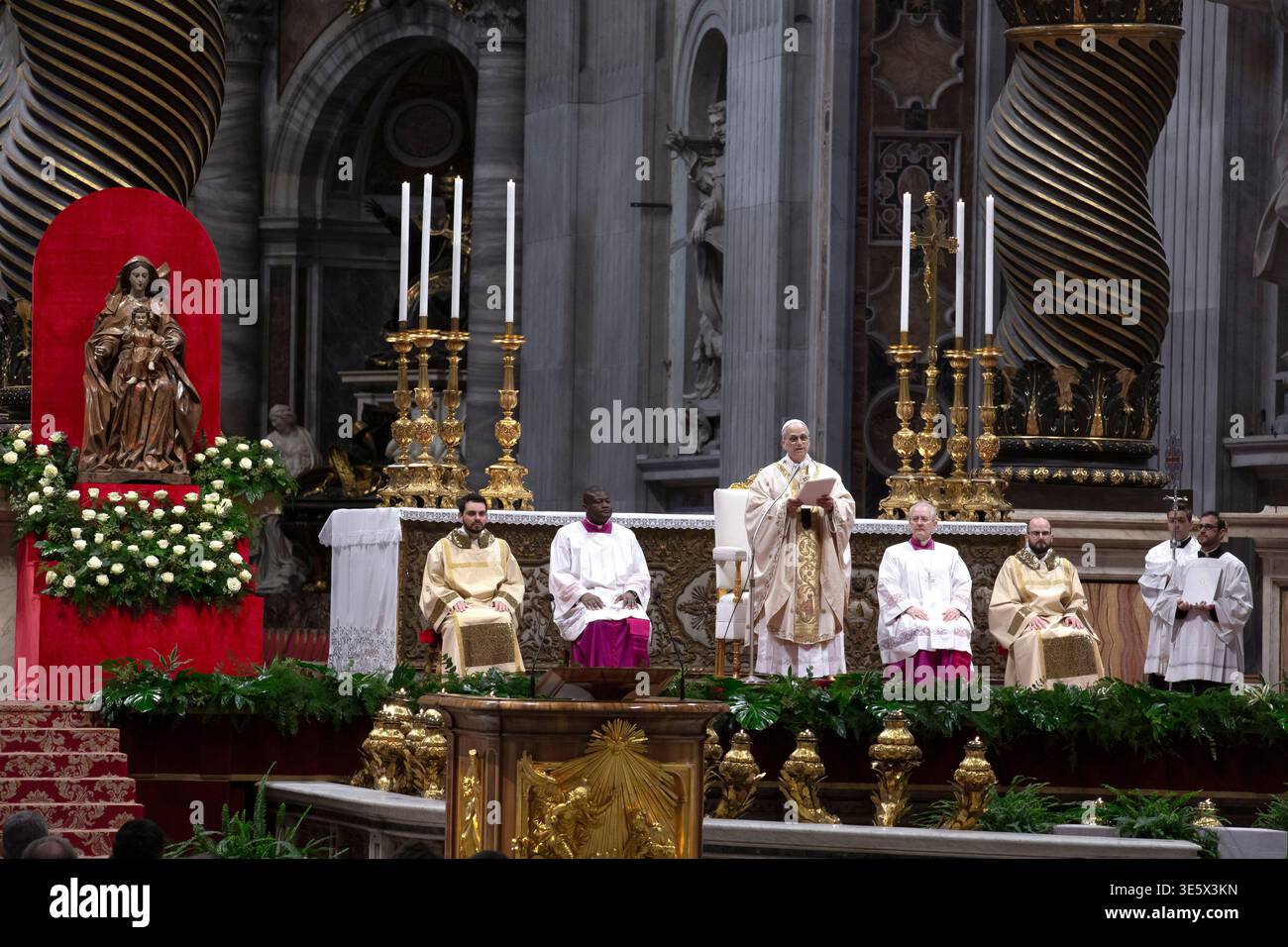 Pope Leo XIV celebrates Chrism Mass on Holy Thursday in St. Peter's ...