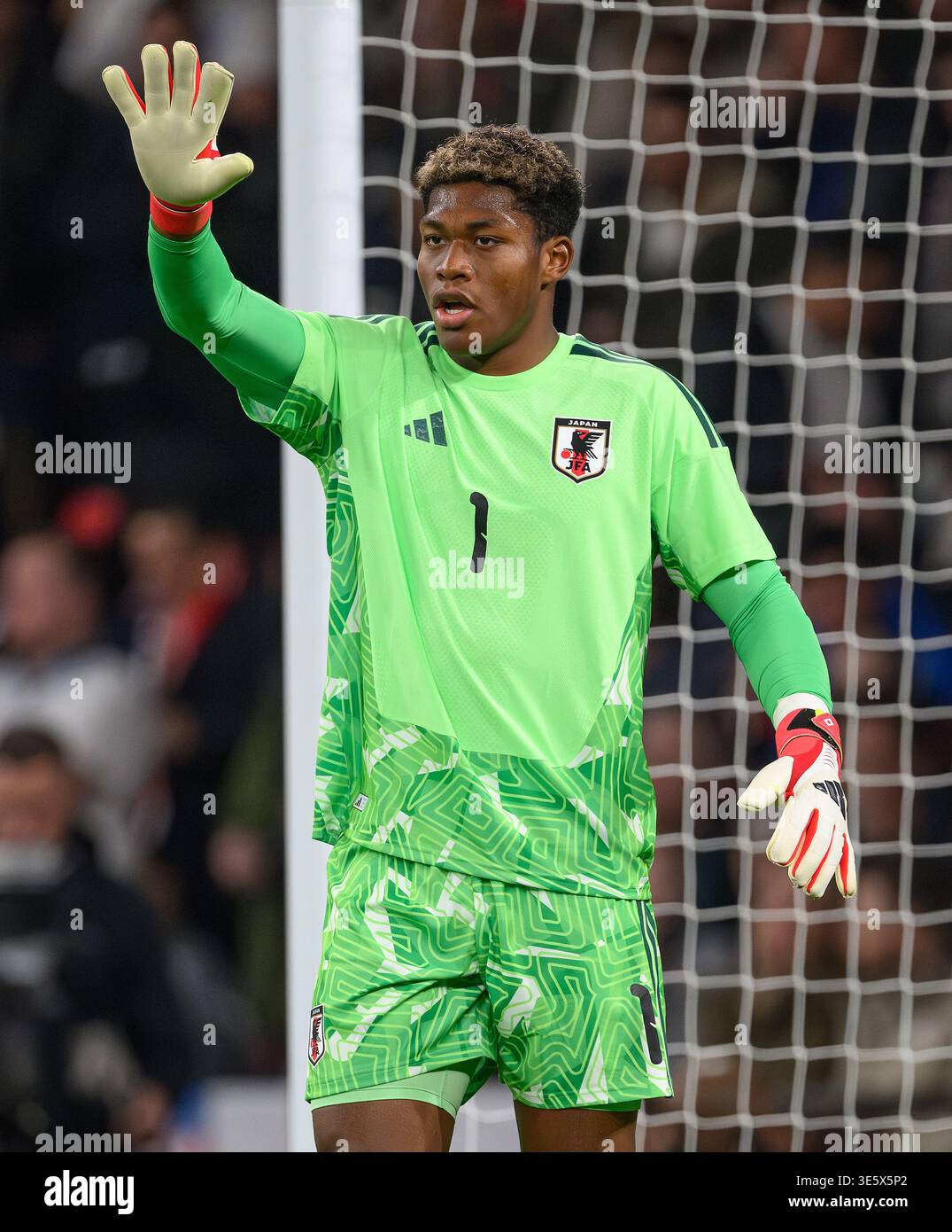 England v Japan - International Friendly - Wembley. Zion Suzuki in