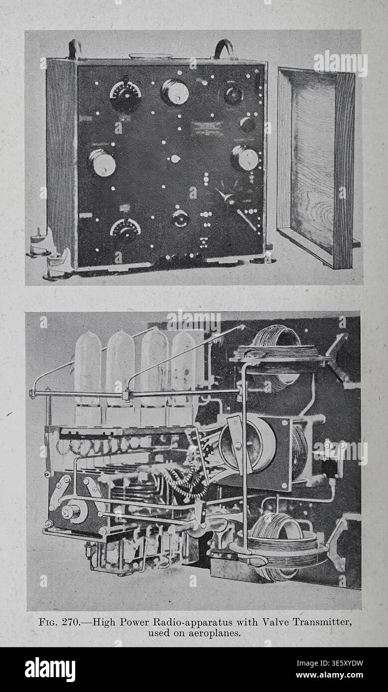 1930s diagram of a radio hi-res stock photography and images - Alamy