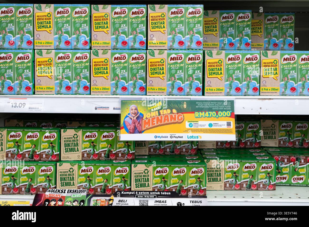 Milo display in supermarket hi-res stock photography and images Milo display in supermarket hi-res stock photography and images