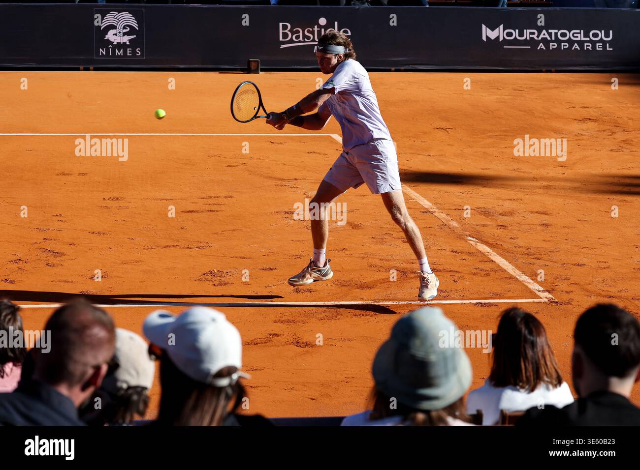 Andrey RUBLEV of Russia during the BASTIDE UTS NIMES 2026 day 1 at ...