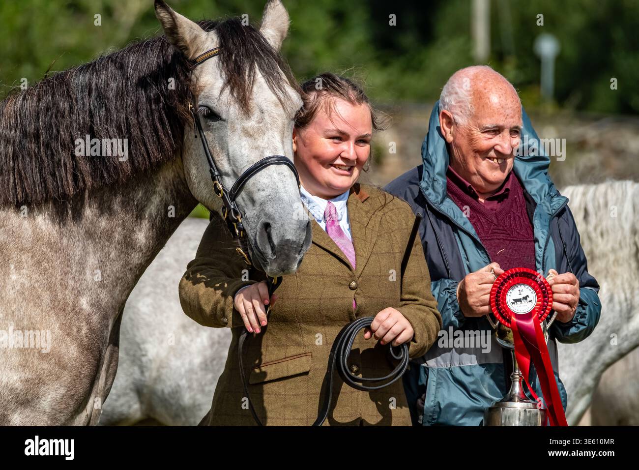 Receiving Show ARDARA, COUNTY DONEGAL, IRELAND - AUGUST 04 2025 : Casey-Lee Hegarty ...