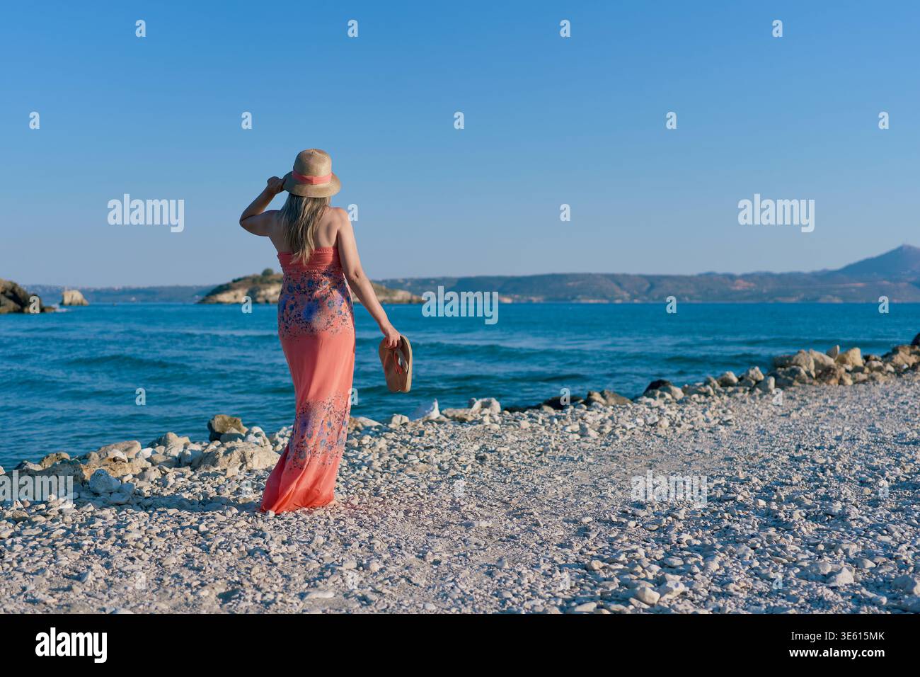 Woman maxi dress hi-res stock photography and images - Alamy