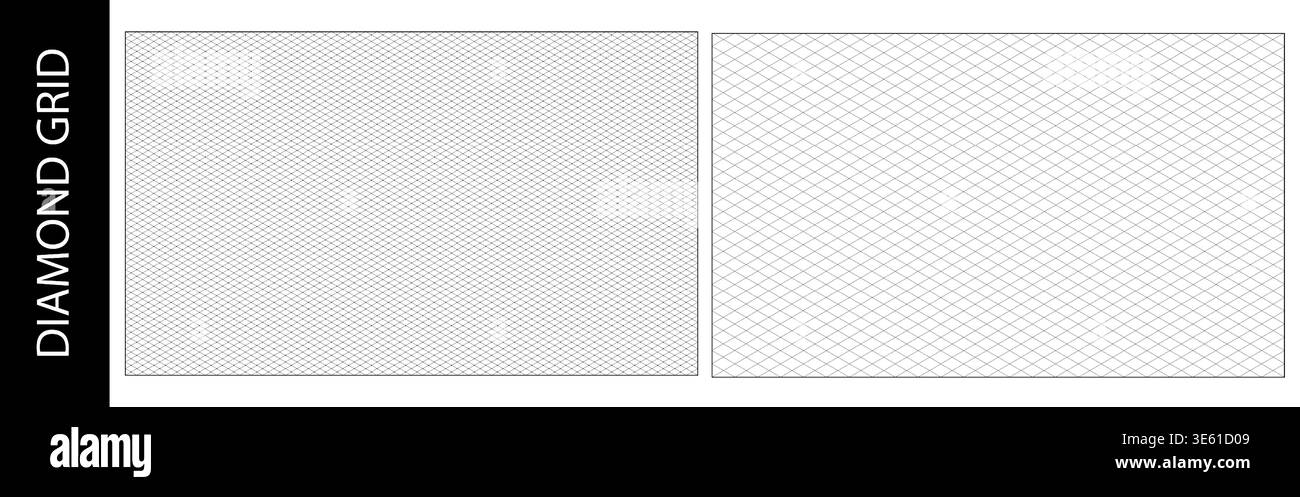 Triangle layout grid for angle surface bg, 3d cube mesh. Isometric guides pattern, abstract math blueprint, line architectural plan. Tech isometric Stock Vector