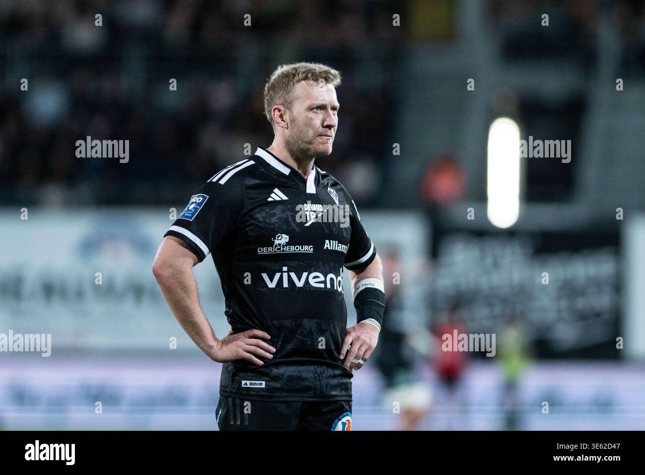 Stuart Olding of Brive during the Pro D2 match between Brive and Aix-en ...