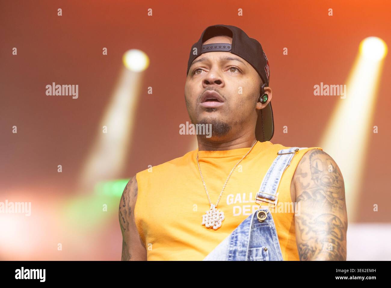 Rapper Bow Wow (Shad Moss) during Boys 4 Life Tour at Fiserv Forum on ...