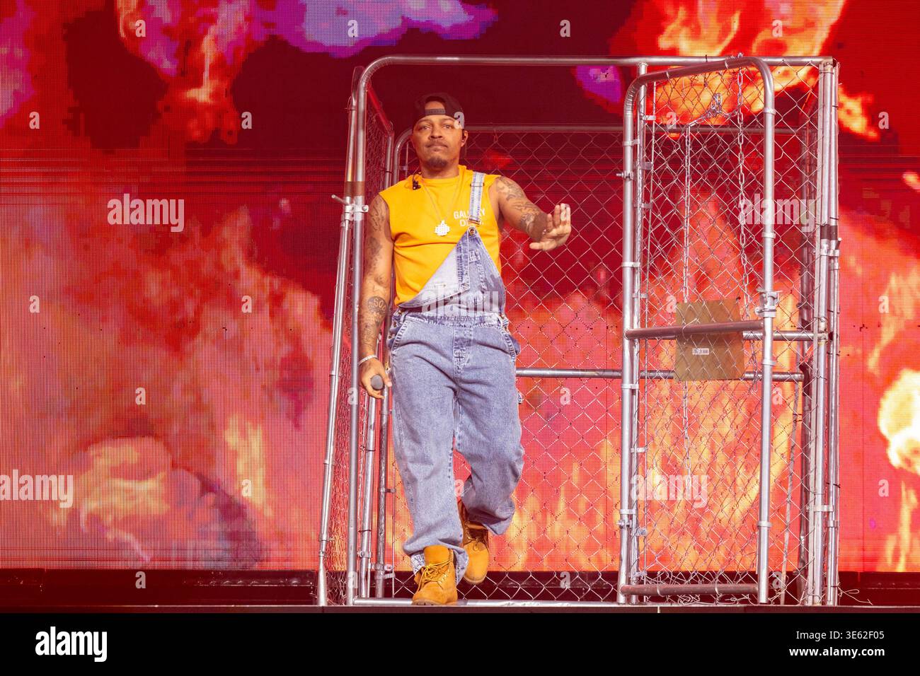 Rapper Bow Wow (Shad Moss) during Boys 4 Life Tour at Fiserv Forum on ...