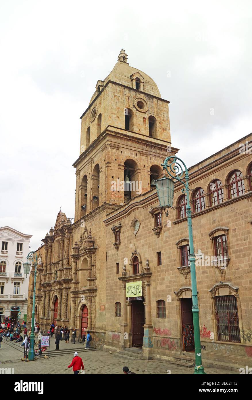 Basilica san francisco la paz hi-res stock photography and images - Alamy