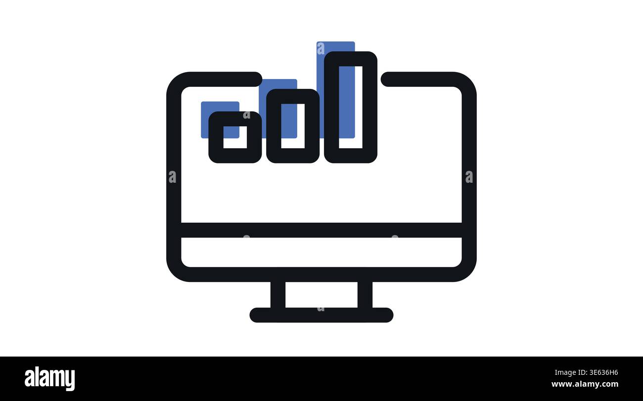 Cloud data analytics icon Stock Vector