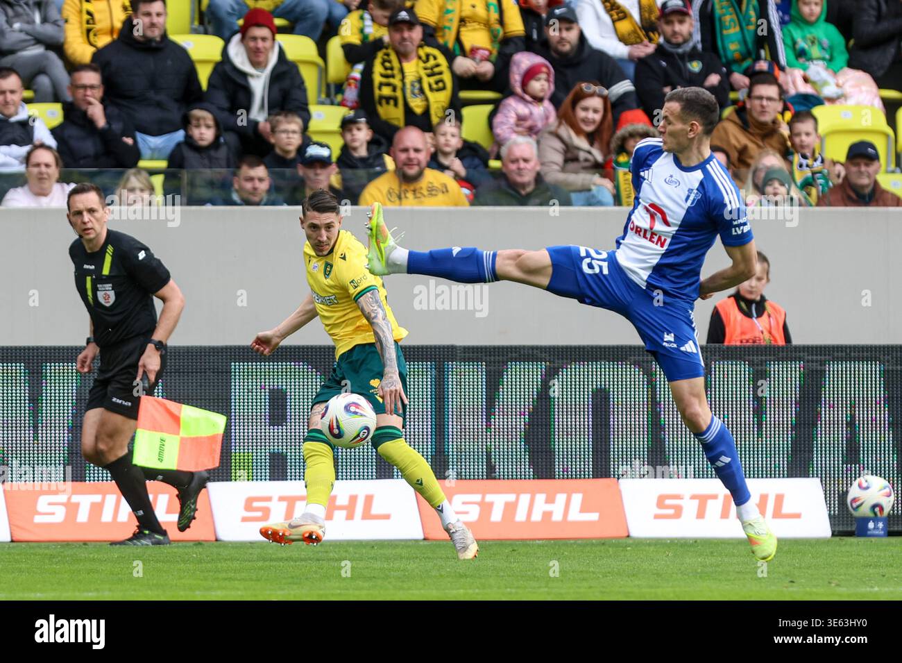 04.04.2026, Katowice Mecz PKO Ekstraklasa sezon 2025/26 GKS Katowice ...