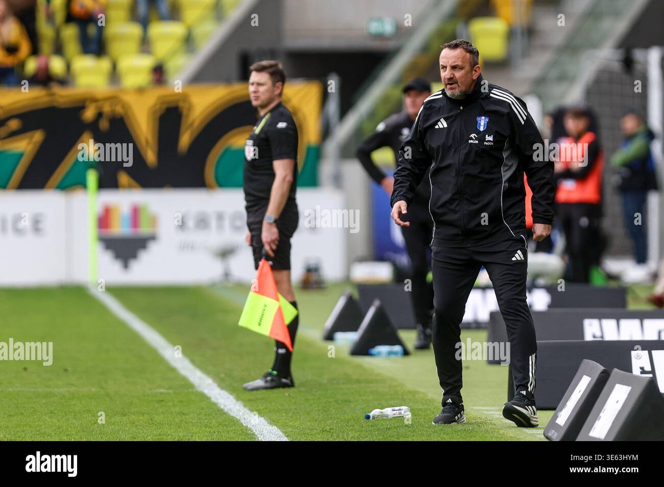 04.04.2026, Katowice Mecz PKO Ekstraklasa sezon 2025/26 GKS Katowice ...