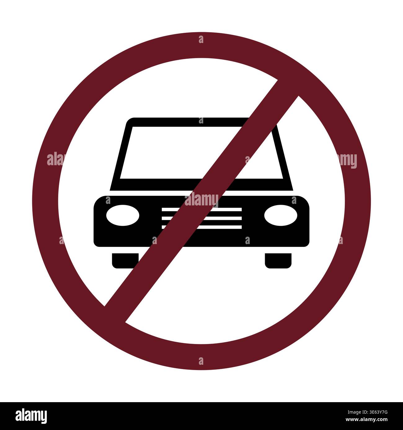 Entry Prohibited Zone Sign