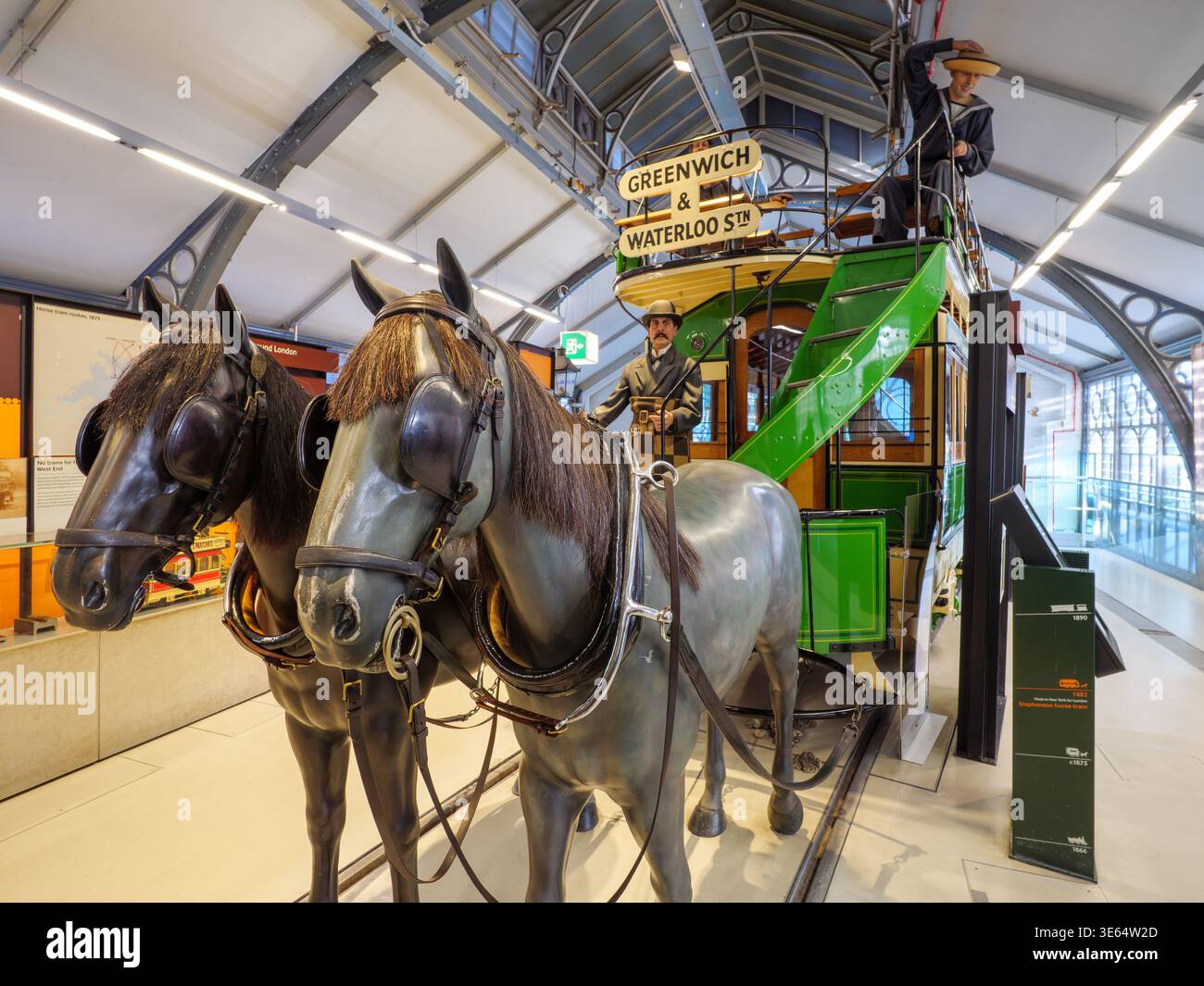 Horse drawn tram london hi-res stock photography and images - Alamy