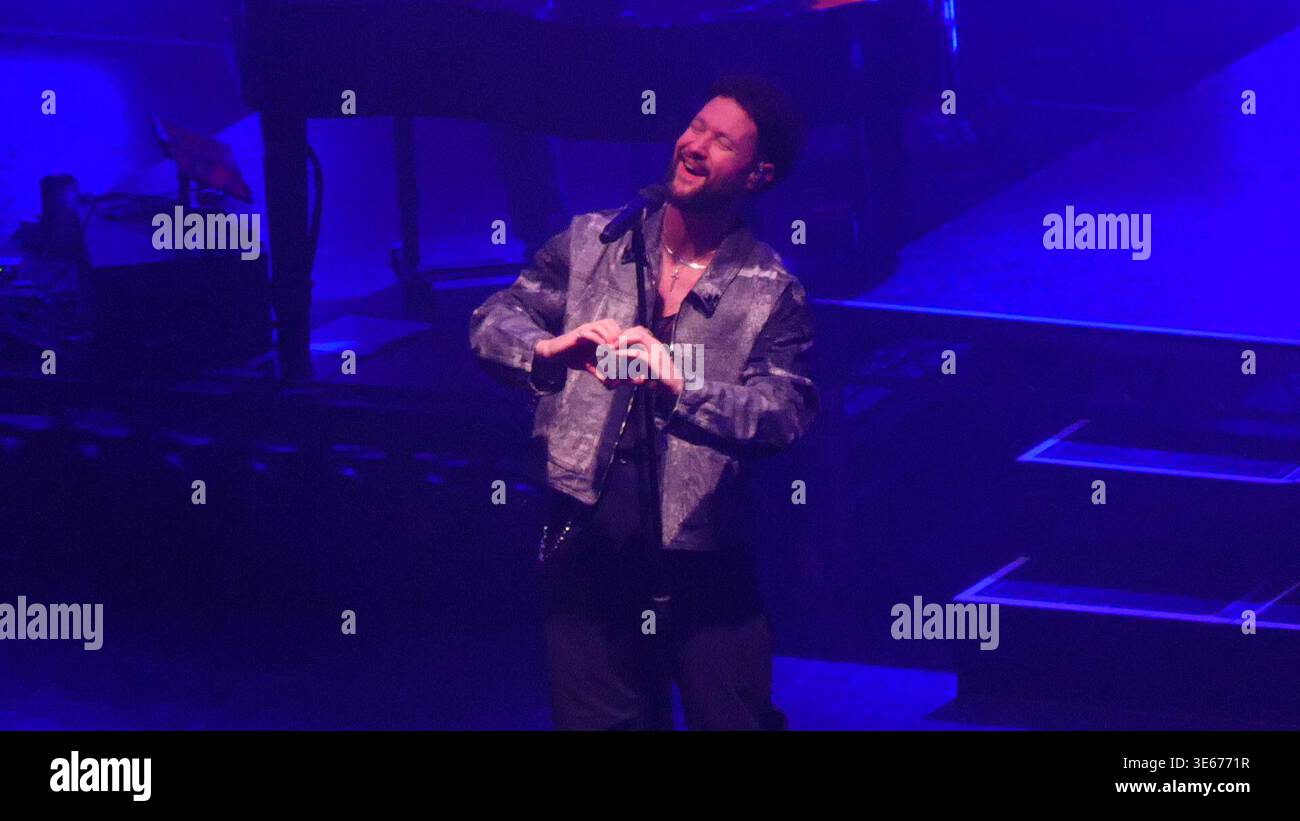 Los çngeles, California, USA 3rd April 2026 Singer Calum Scott performs ...