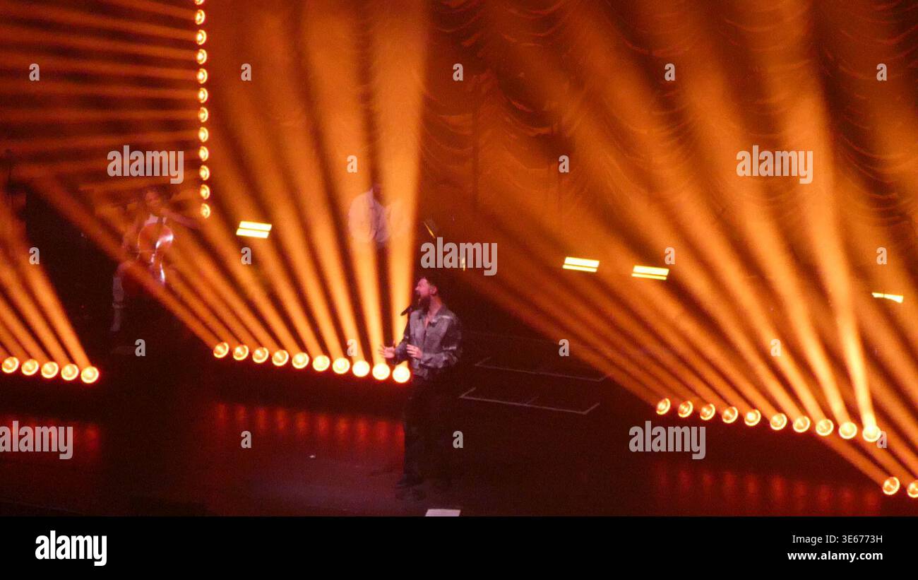 Los çngeles, California, USA 3rd April 2026 Singer Calum Scott performs ...