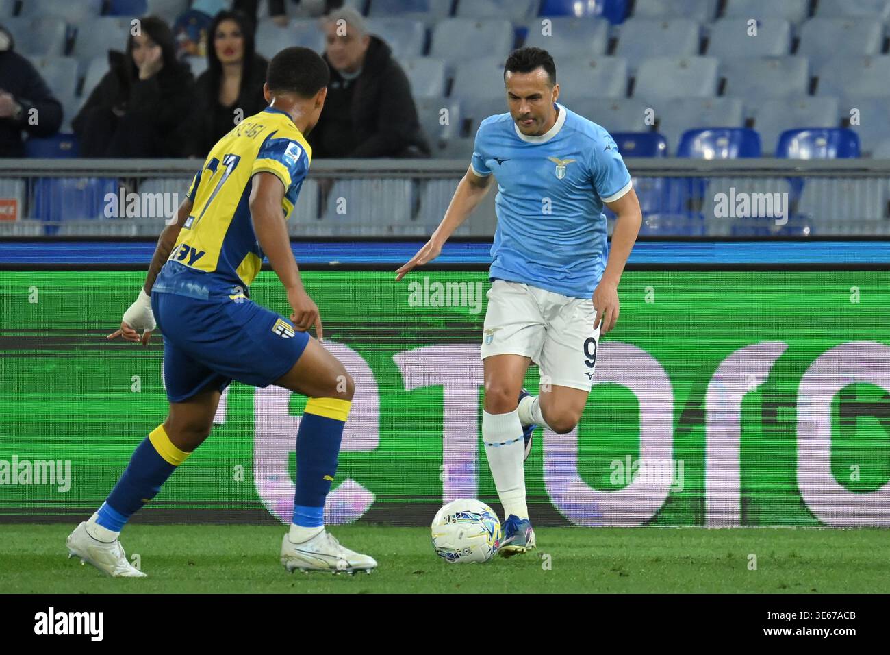 Pedro Rodriguez As Roma Roma, Lazio. 04th Apr, 2026. Pedro Rodriguez of SS Lazio during the ...