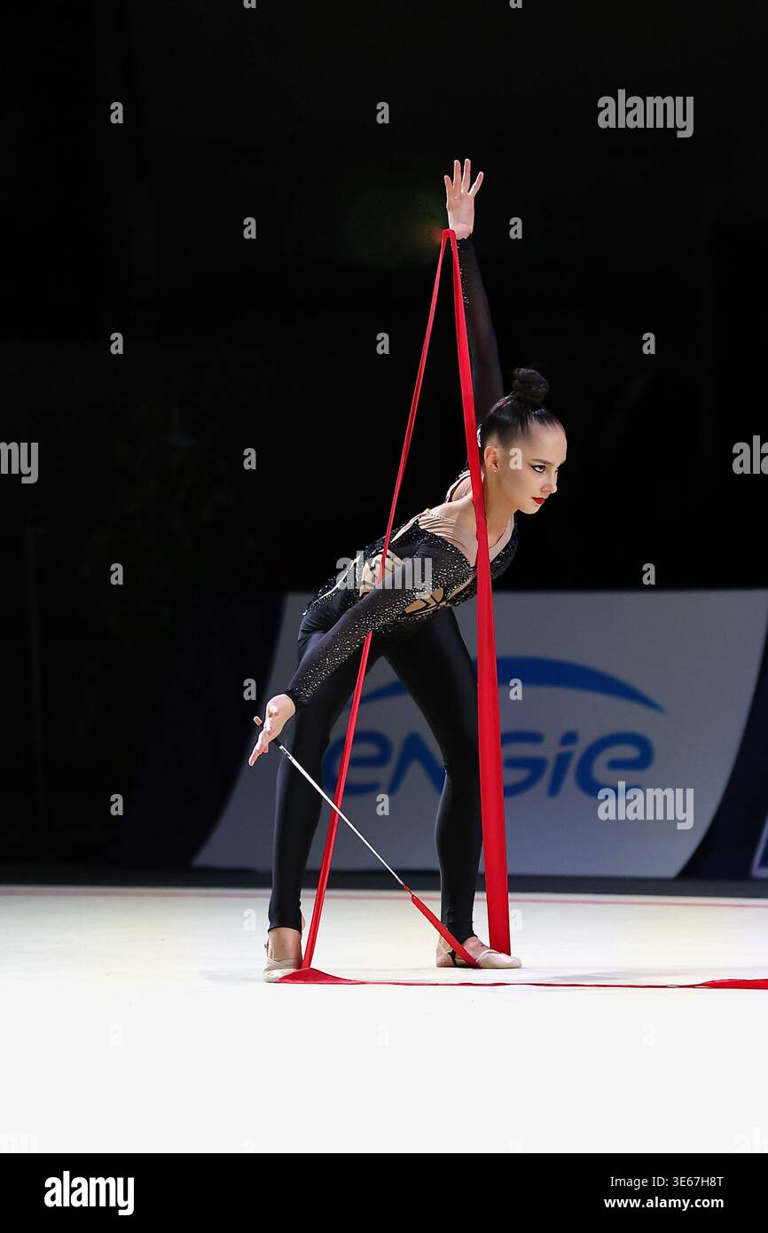 Qulification Ribbon Mariia Borisova (AIN), Qualification Ribbon during the 37th ...