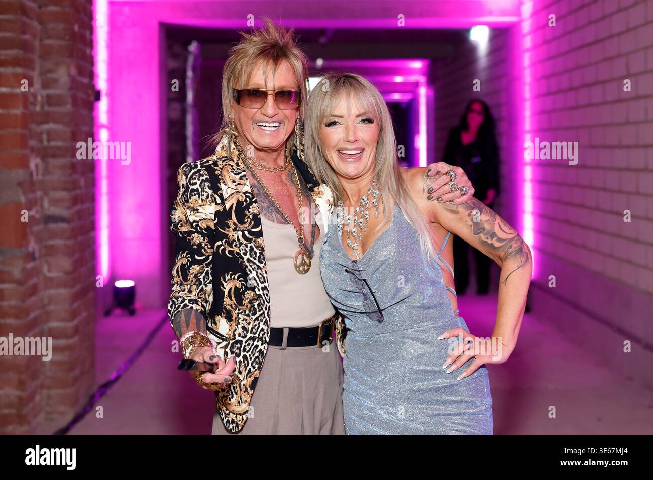 Entrepreneur Bert Wollersheim and his new girlfriend Angel at Nikki ...