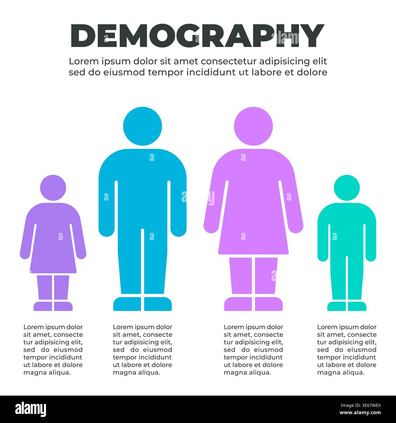 Gender Ration Vector Gender ratio chart age hi-res stock photography and images - Alamy