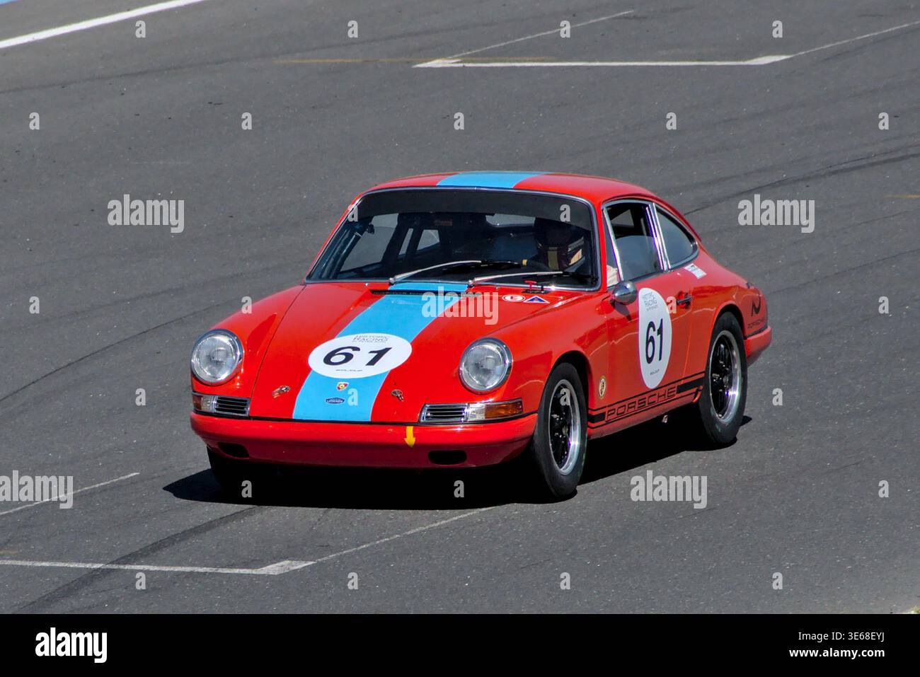 #61 owned by Guillermo Fierro and Steve Hart at full speed on the main ...