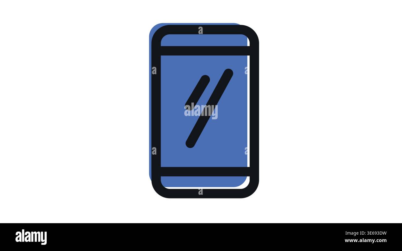 Modern smartphone icon Stock Vector