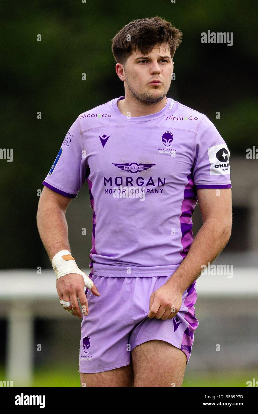 London, England, 4 April 2026 James Short of Worcester Warriors during ...