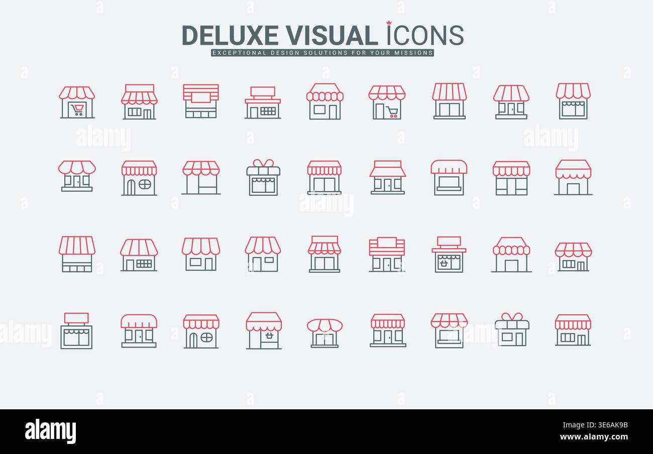 Retail mall signage Stock Vector Images - Alamy