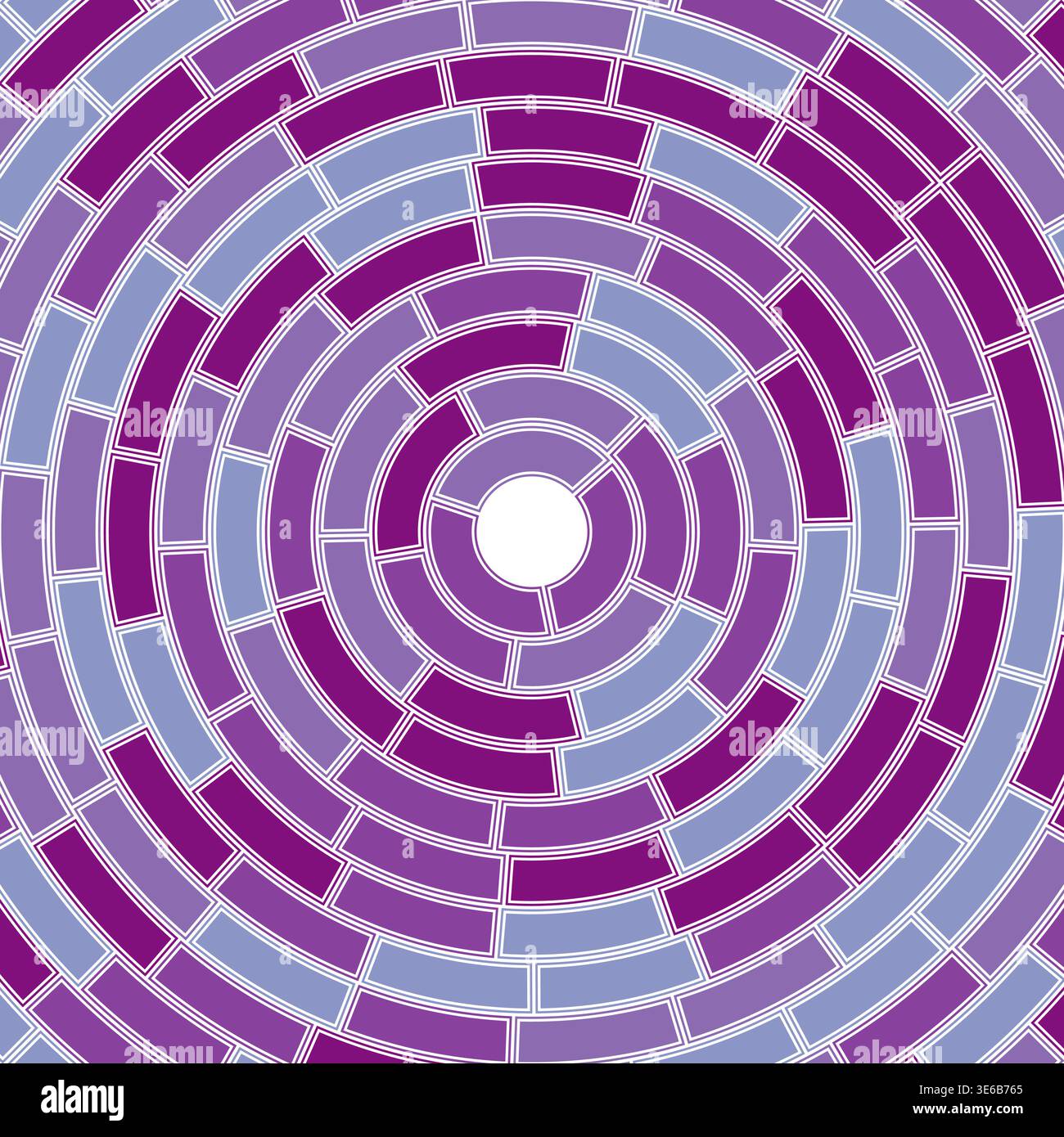 Abstract pattern. Heavy weight. Segments centered. Solid cells in frame. Small padding. Awesome vector image. Stock Vector