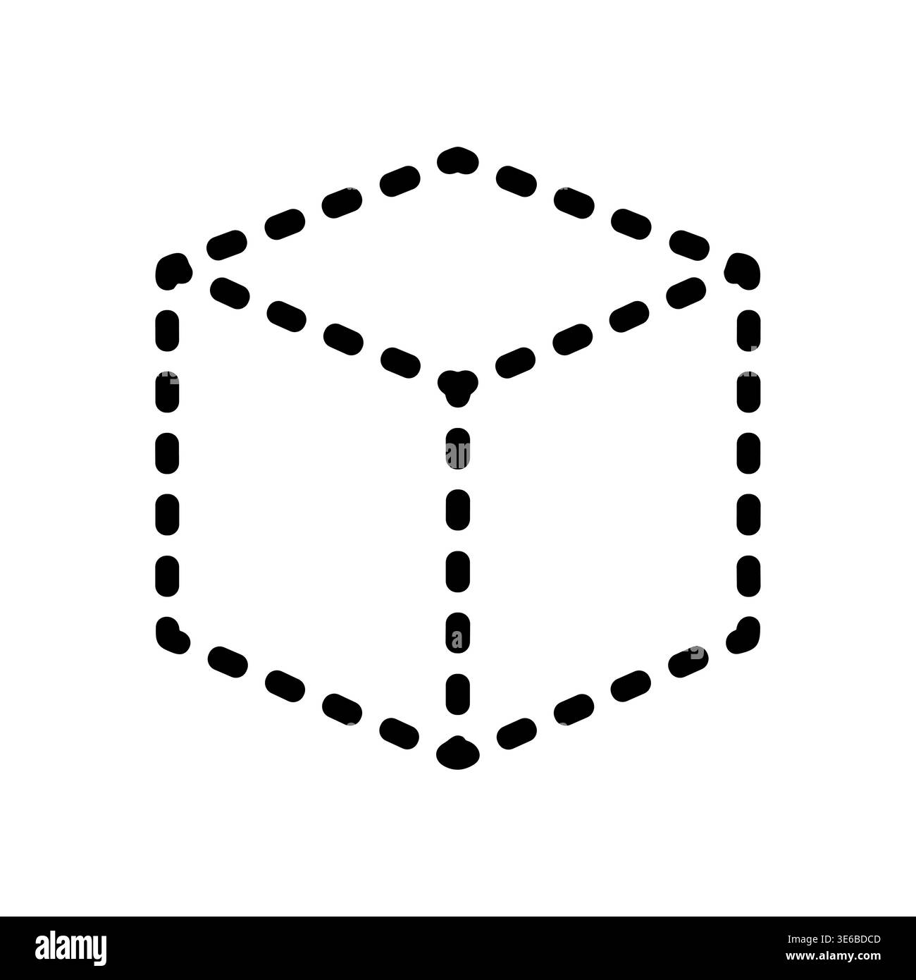Minimalist white isometric 3d cube hi-res stock photography and images ...