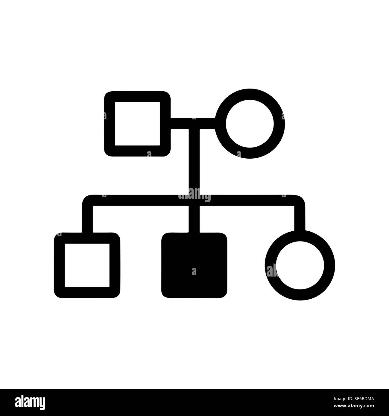 Family tree diagram Stock Vector Images - Alamy