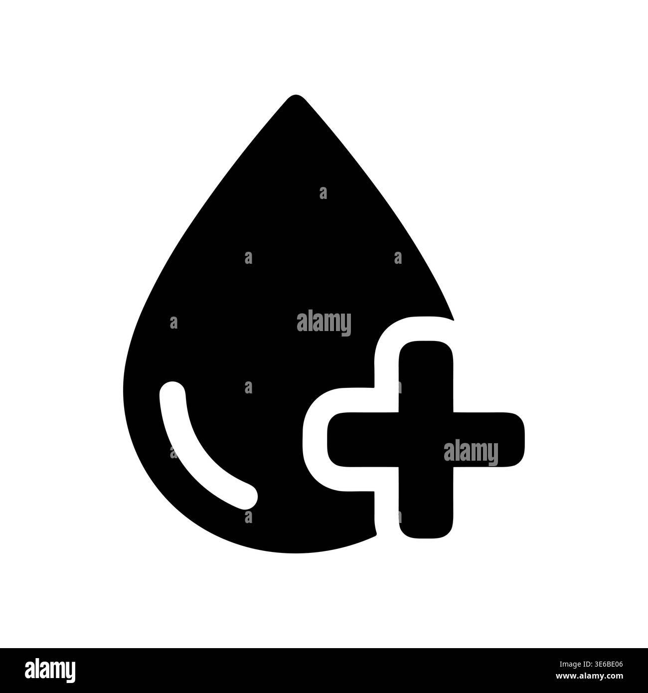 Black blood drop plus hi-res stock photography and images - Alamy