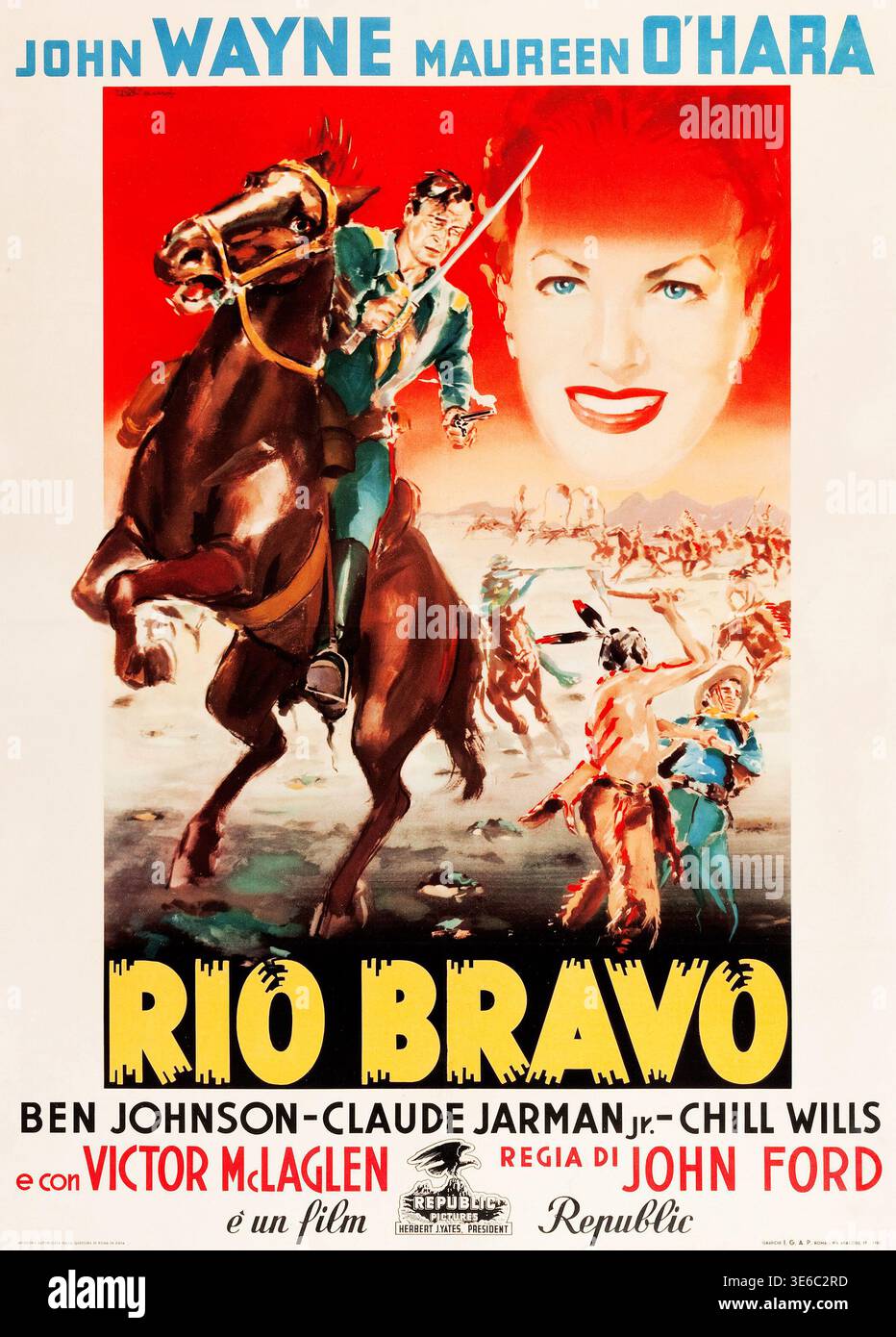 Rio bravo movie poster hi-res stock photography and images - Alamy