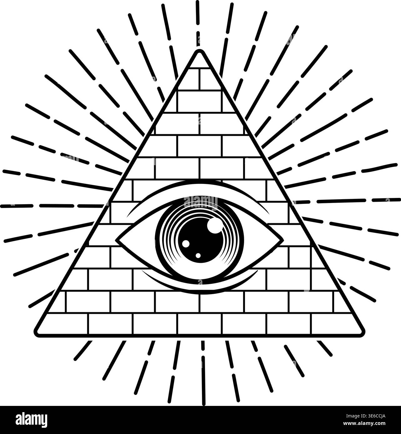 Eye of providence Black and White Stock Photos & Images - Alamy