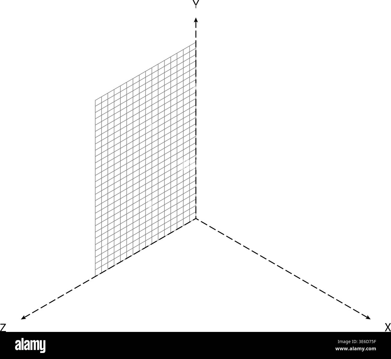 X y z axis vector hi-res stock photography and images - Alamy