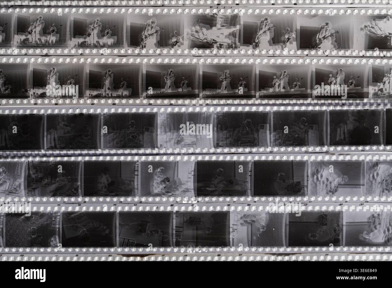 Film negative contact sheet hi-res stock photography and images