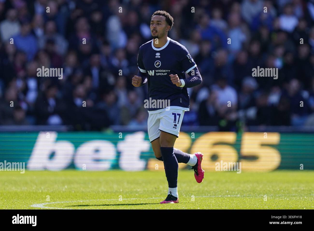 Femi Azeez of Millwall during the Millwall v Norwich City EFL Sky Bet ...