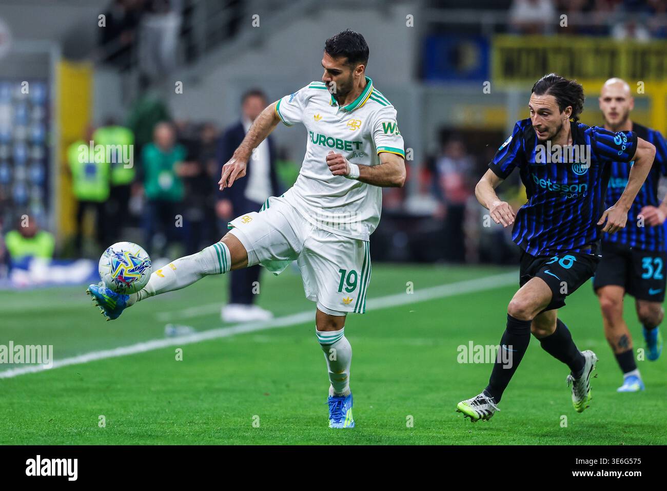 Zeki Celik of AS Roma seen in action during Serie A 2025/26 football ...