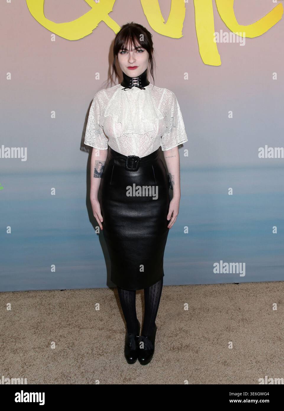 Ivy Wolk attending Apple's 'Outcome' World Premiere held the AMC