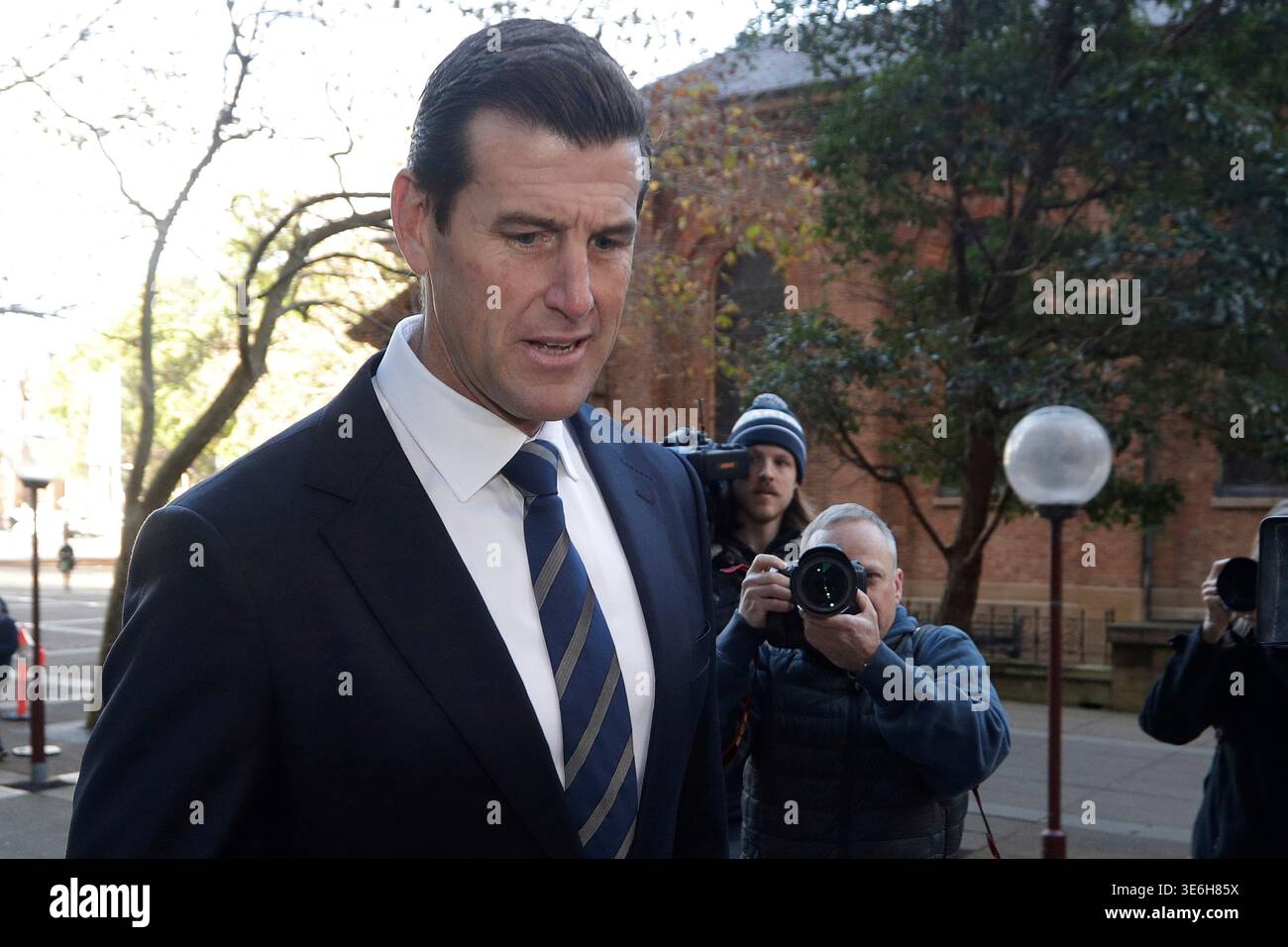 FILE - Ben Roberts-Smith arrives at the Federal Court in Sydney ...